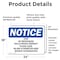 Signmission Stop No Trespassing This Is Private Property OSHA Notice Sign, Vinyl Decal, 24in W x 18in L, 2PK OS-2PACK-NS-D-1824-L-18482 - alternate 2